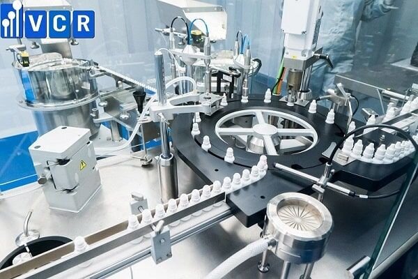 Phân cấp sạch trong khu chiết rót thuốc