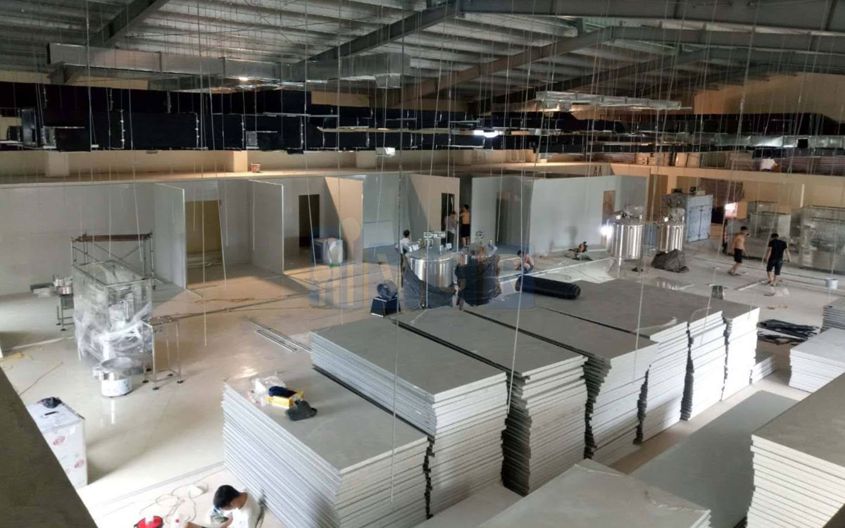 THIẾT KẾ PHÒNG SẠCH EU GMP