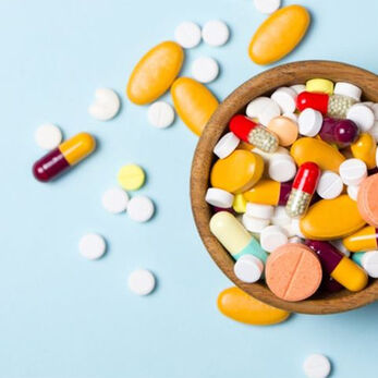 Phòng sạch trong khu đóng gói thuốc