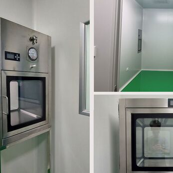 Sử dụng Pass Box nào cho sản xuất thuốc tiêm?