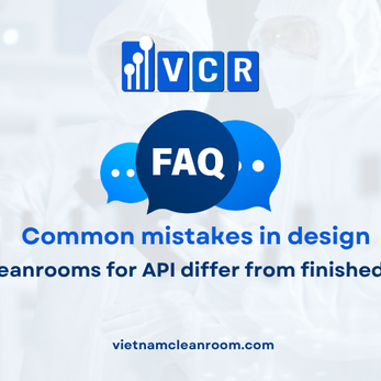 FAQ: Common mistakes in pharmaceutical cleanroom design