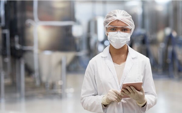 Control of fine dust in the pellet production room