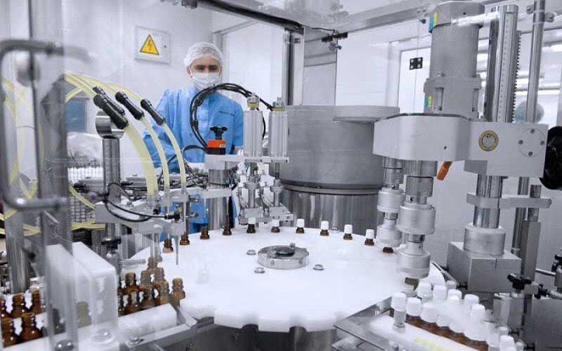 Phân cấp sạch trong khu chiết rót thuốc