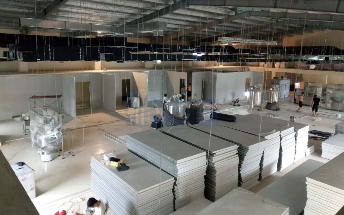 THIẾT KẾ PHÒNG SẠCH EU GMP